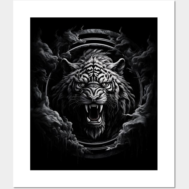 Roaring Beast Wall Art by lord.mandragoran